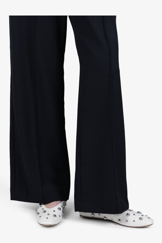 Casual Trousers with Piping