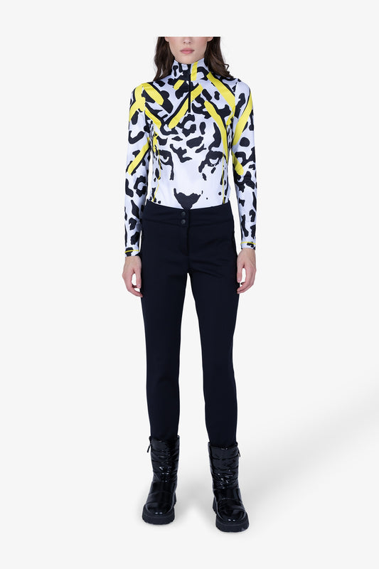 Figure-hugging Stirrup Trousers