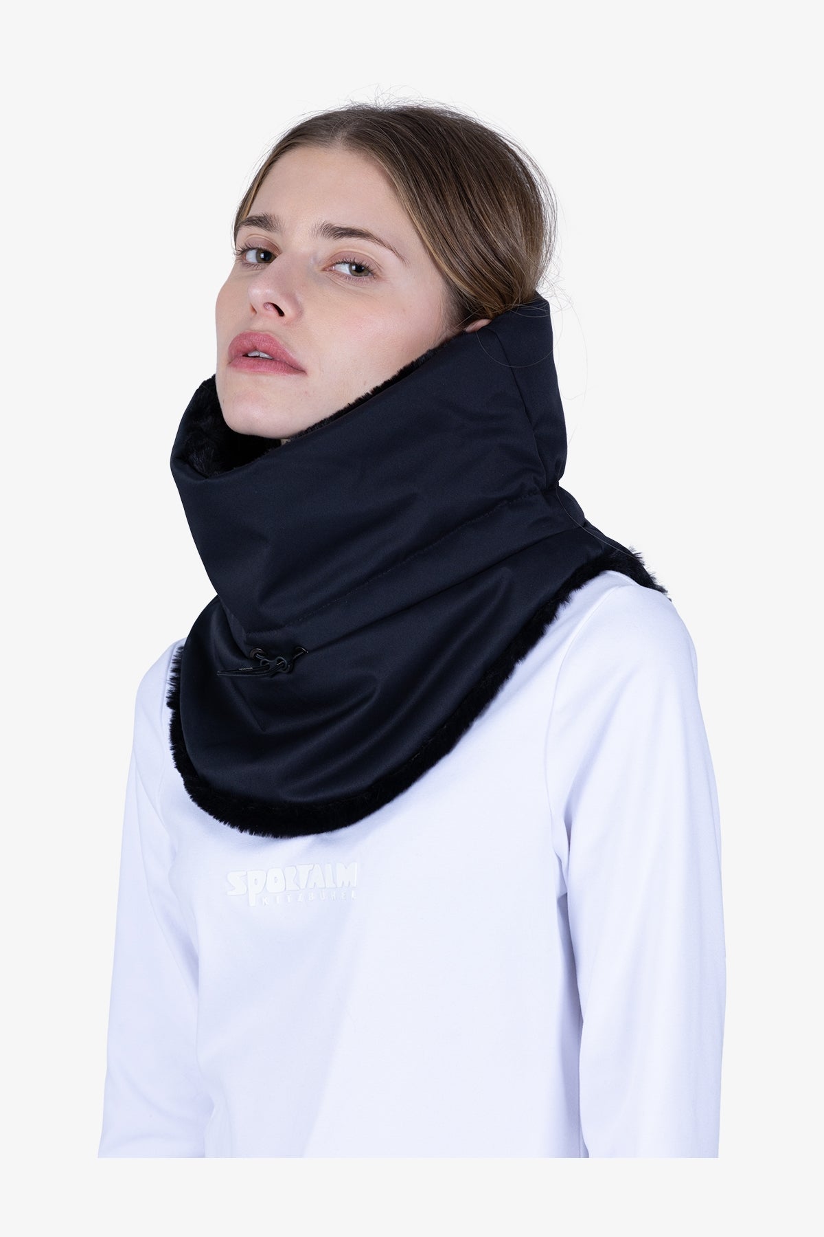 Scarf in Sporty Ski Fabric