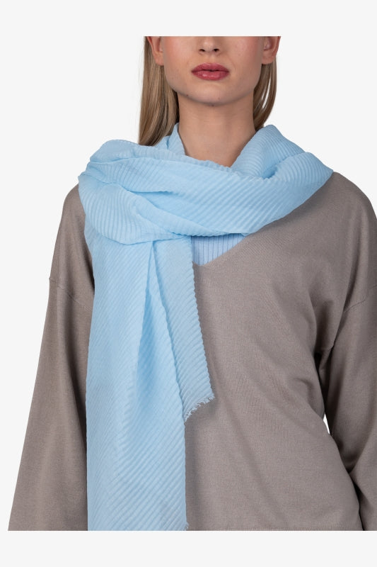 Pleated-Scarf