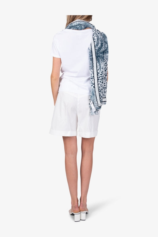 Scarf with Cotton
