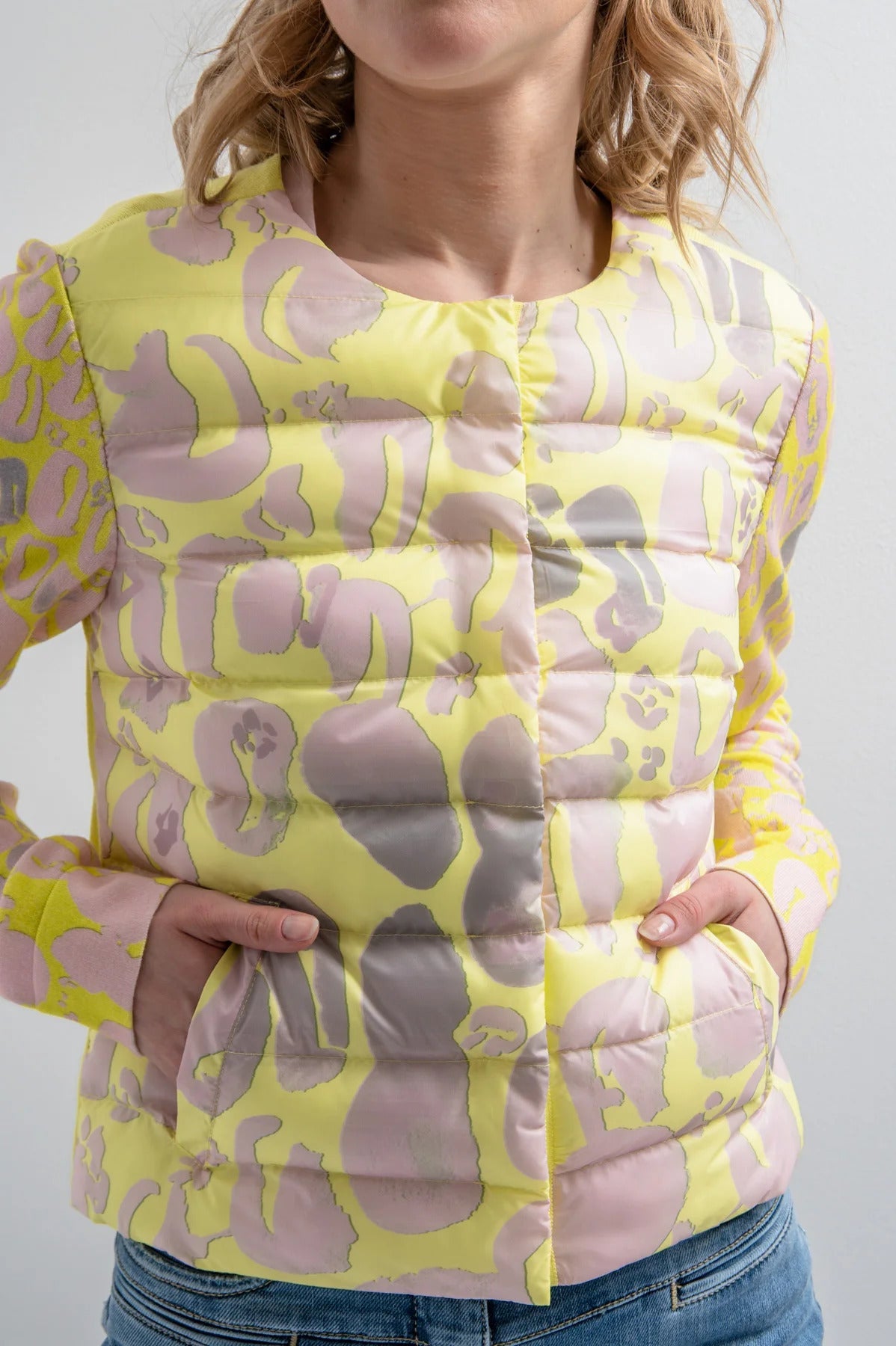 Jacket with a Padded Front