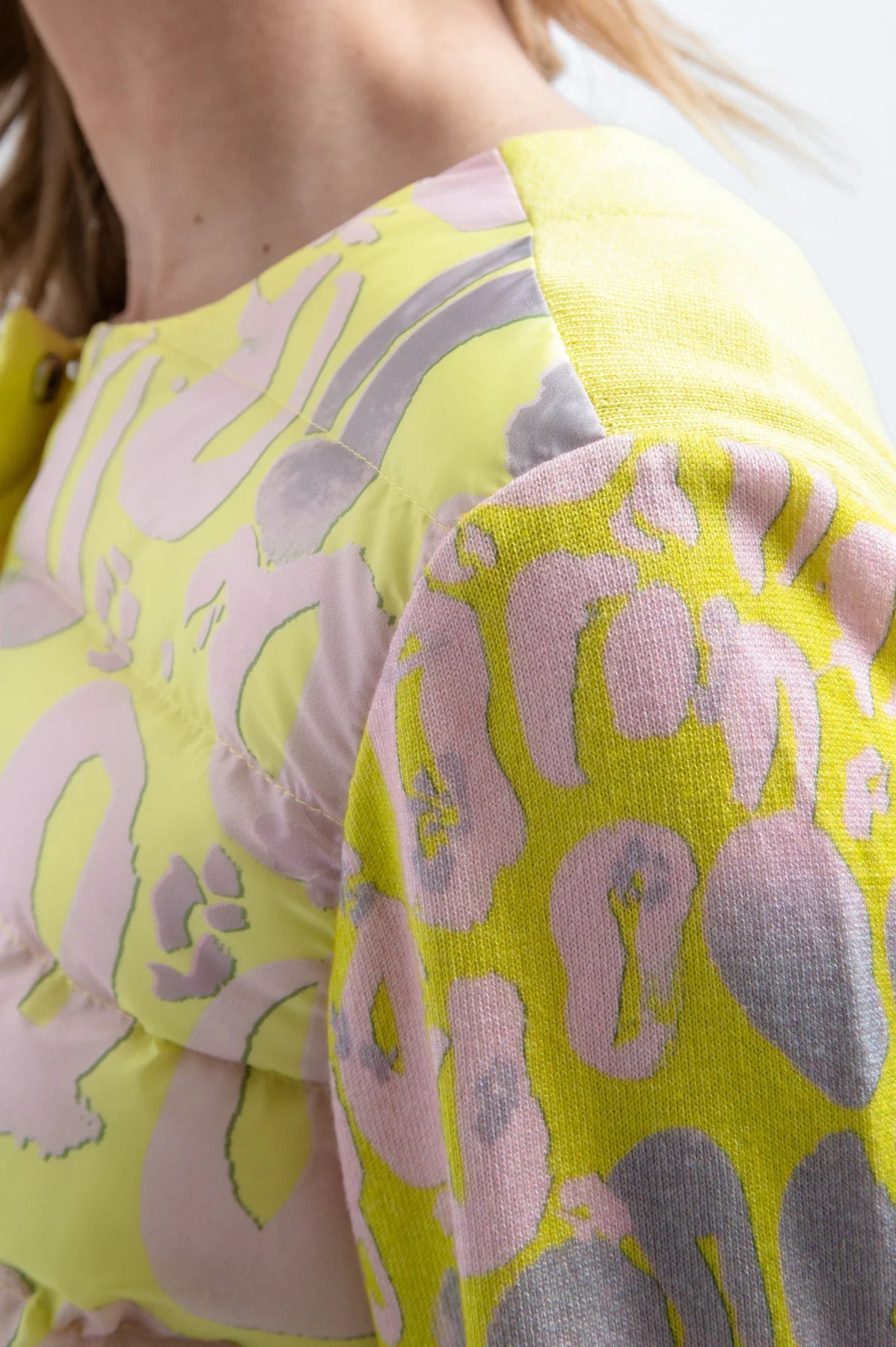 Jacket with a Padded Front