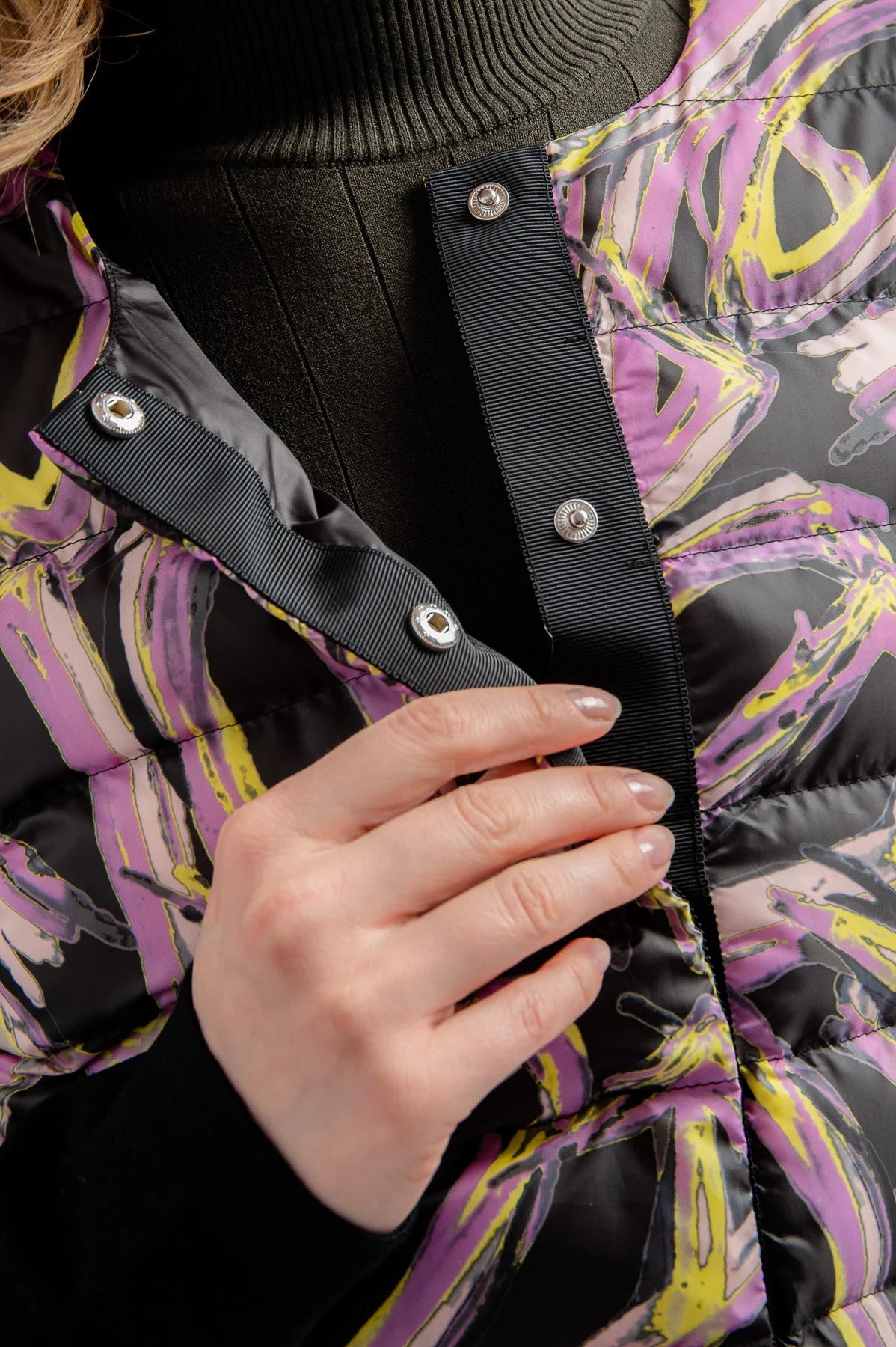 Jacket with a Padded Front