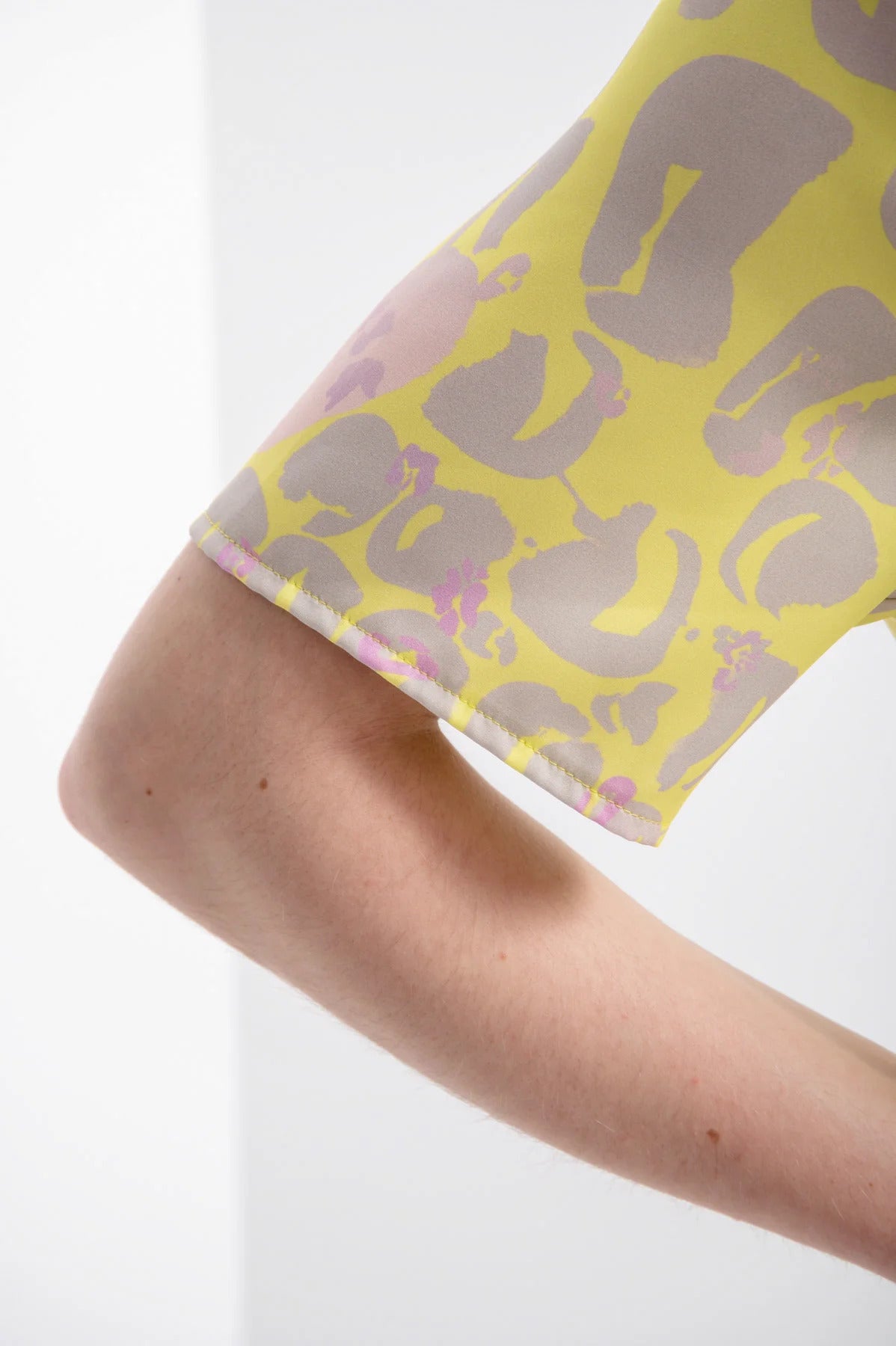 Blouse Shirt with All-over Print