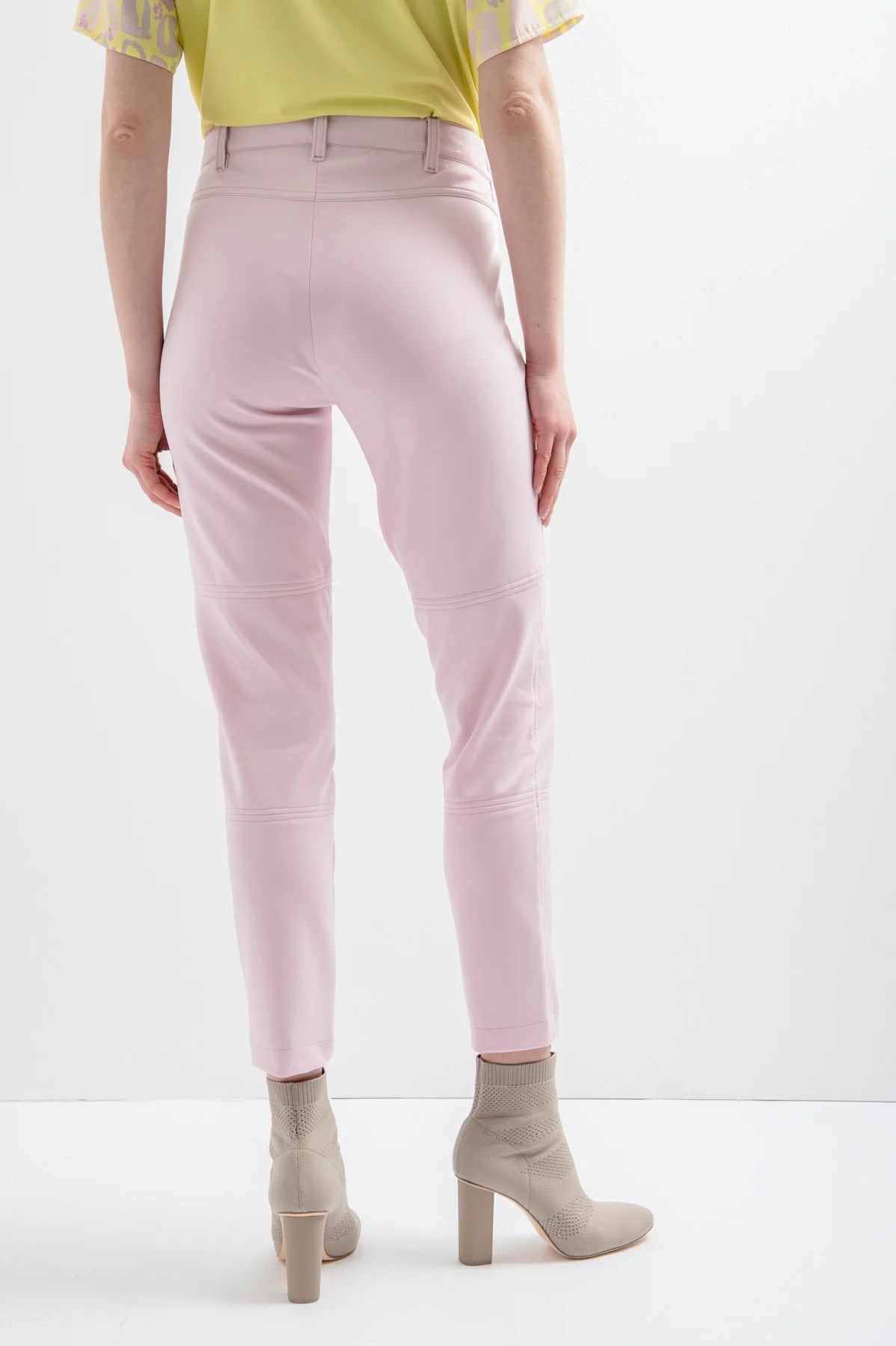Leather Trousers in a 7/8 Length