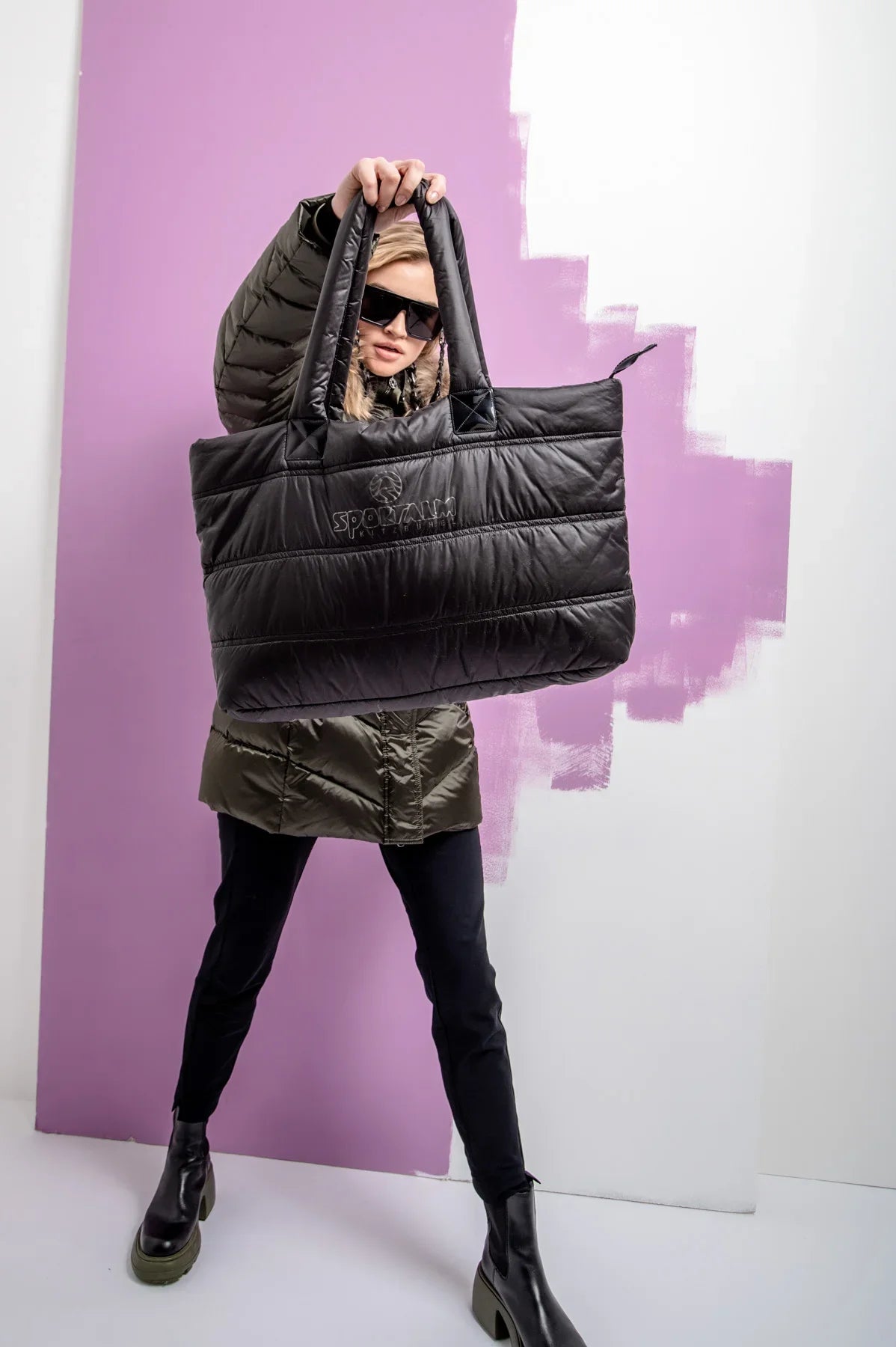 Shopping Bag with Sportalm Logo