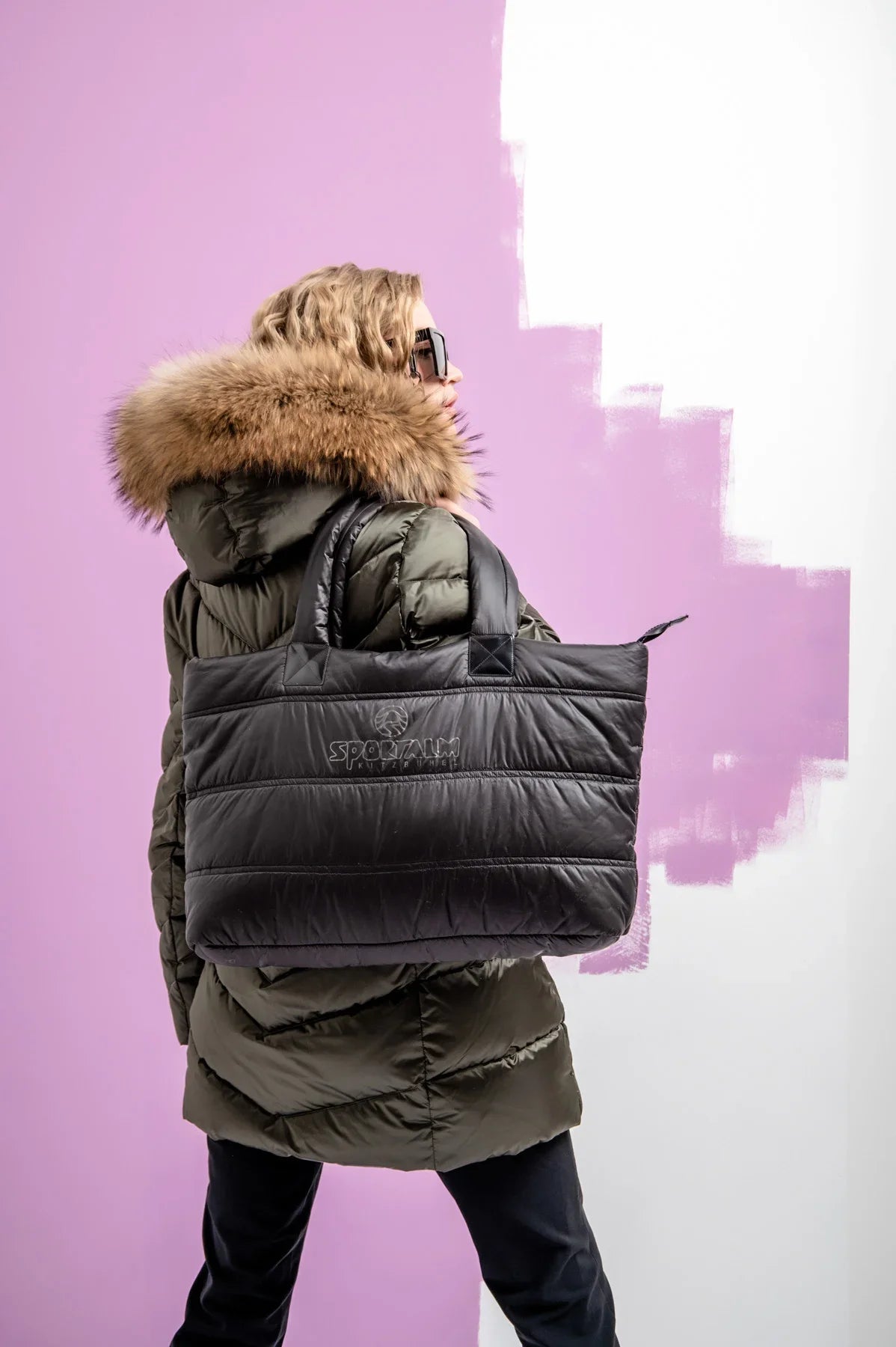 Shopping Bag with Sportalm Logo