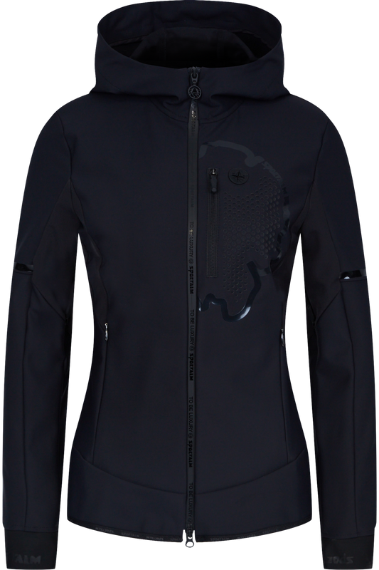 Jacket with Fluorescent Print