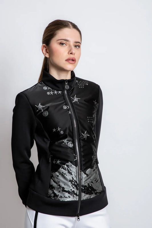 Jacket with Degradée Camouflage Print