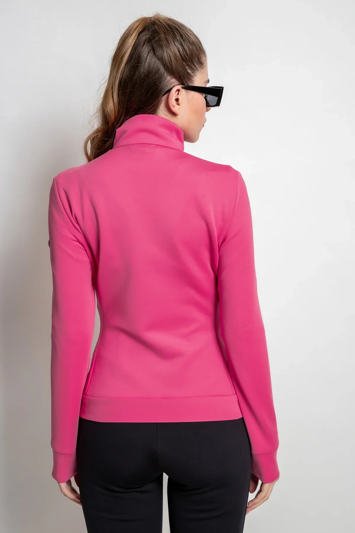 Jacket with Quilted Front