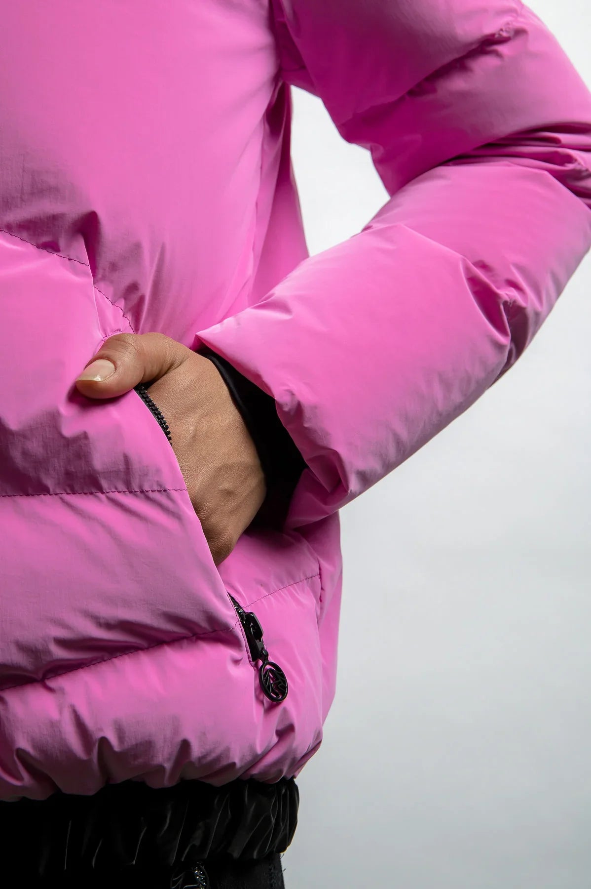 Down Jacket with Quilting