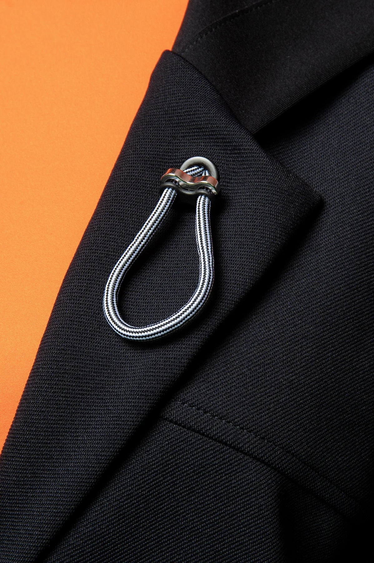 抽繩兜帽休閒西裝外套