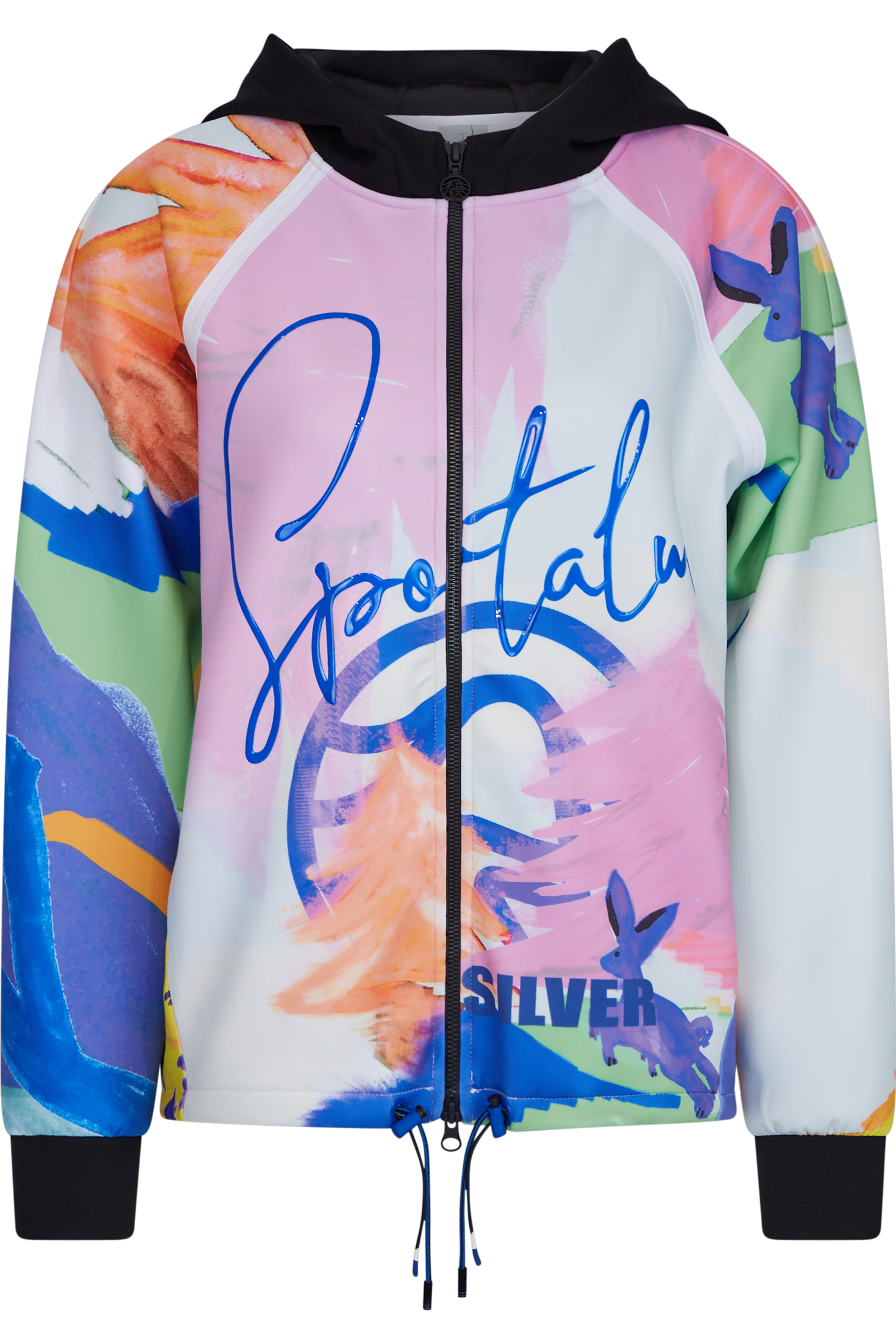 Jacket with Allover Print