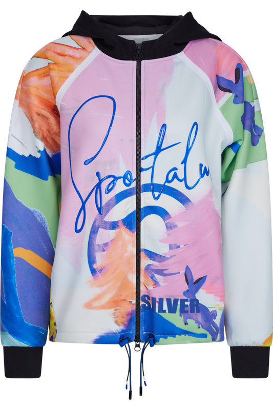 Jacket with Allover Print