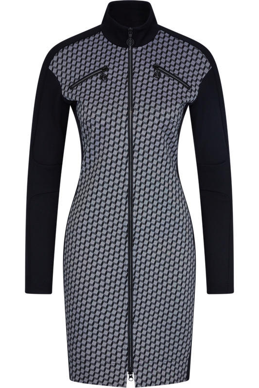 Dress with Geometrical Print
