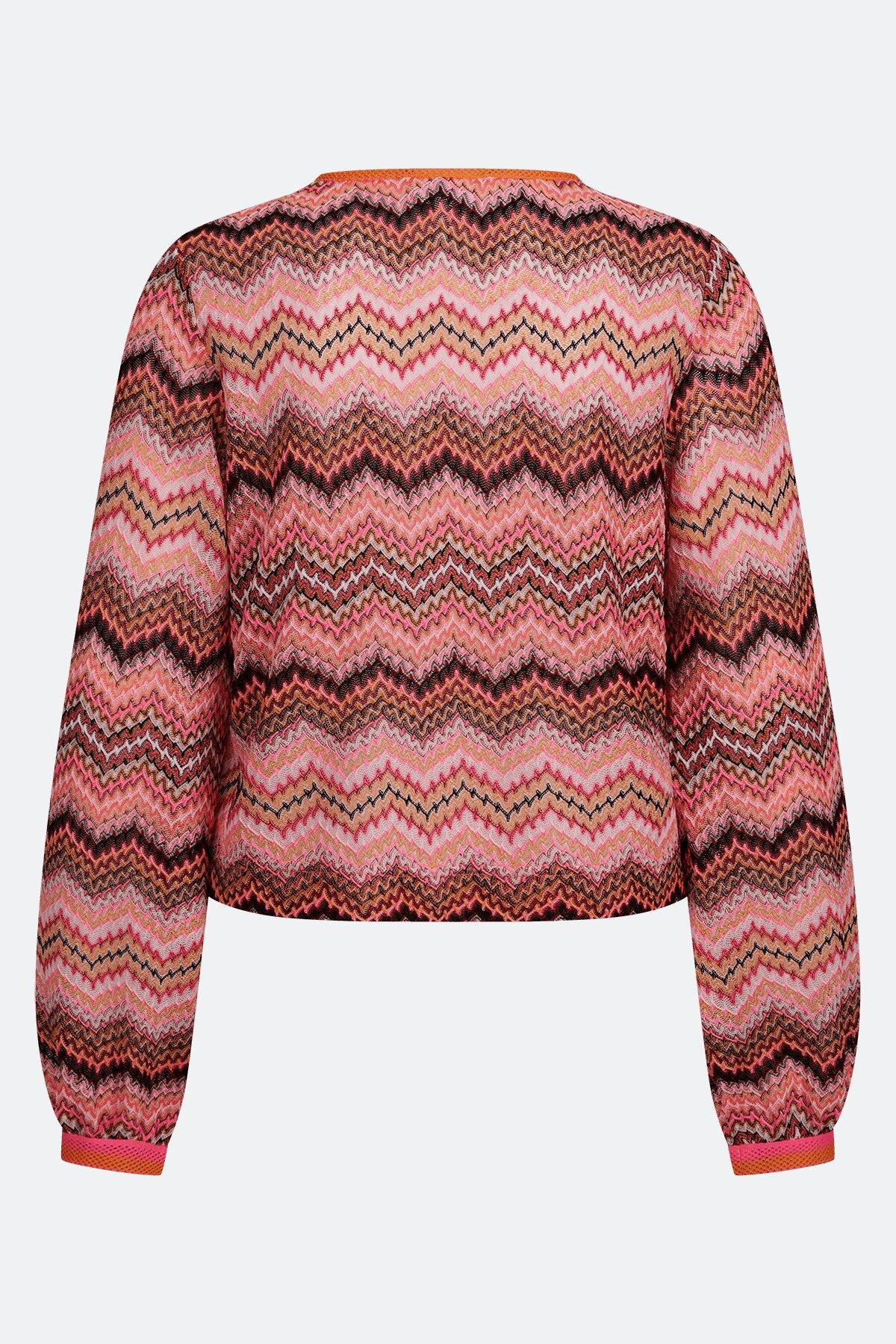 Light Jacket with Zigzag Pattern