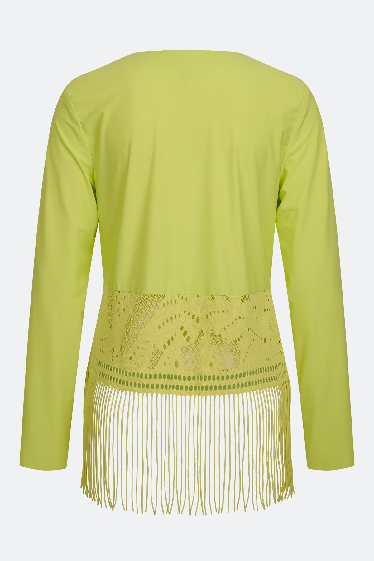 Jacket with Fringes