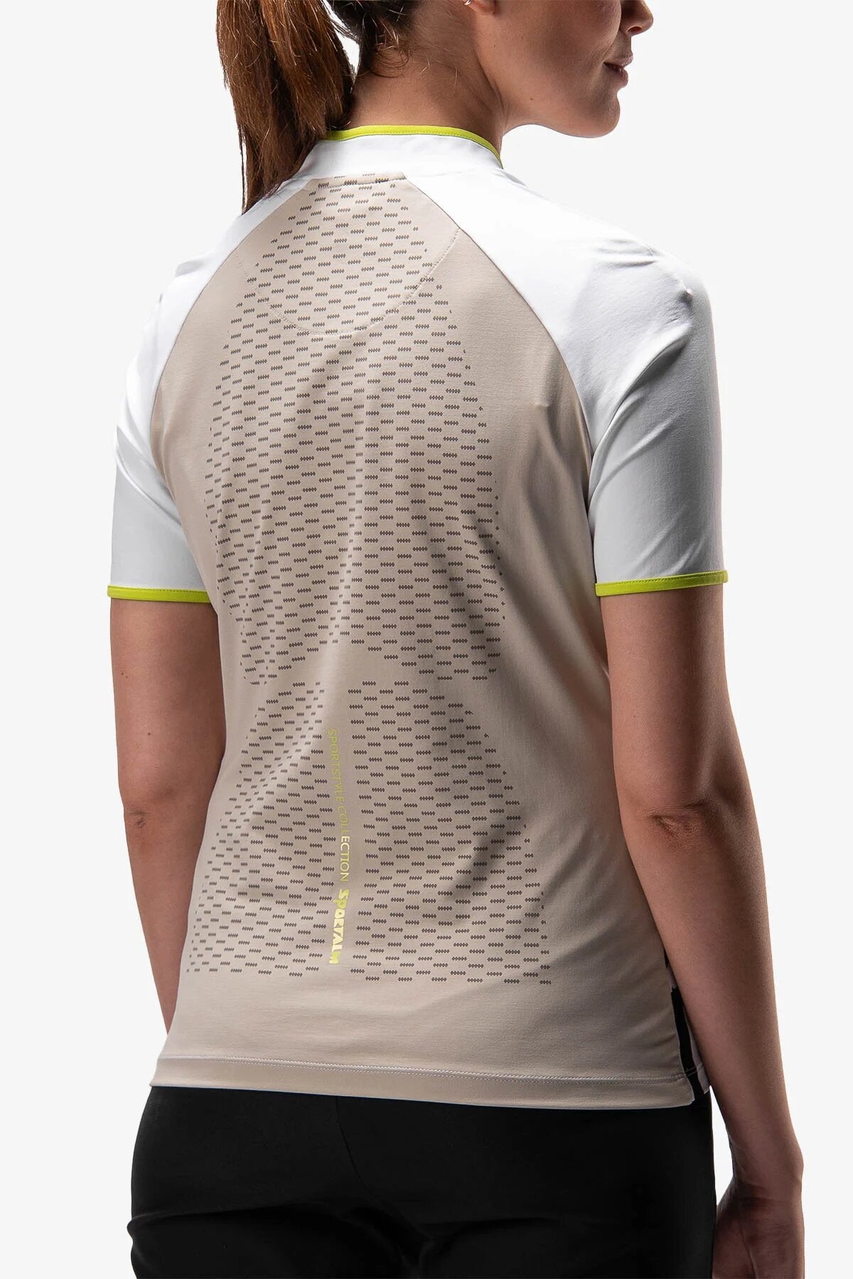 Patterned Polo Shirt