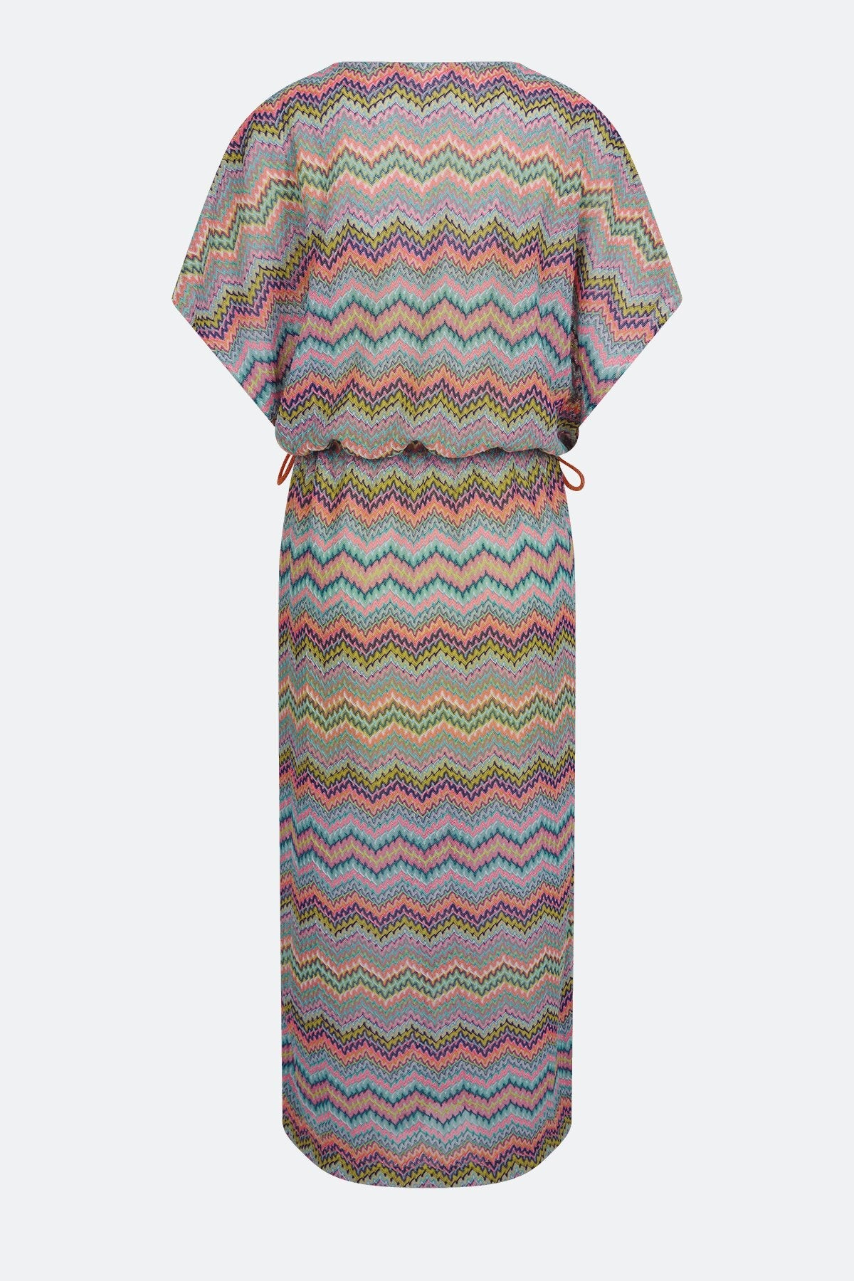 Dress with Zigzag Pattern