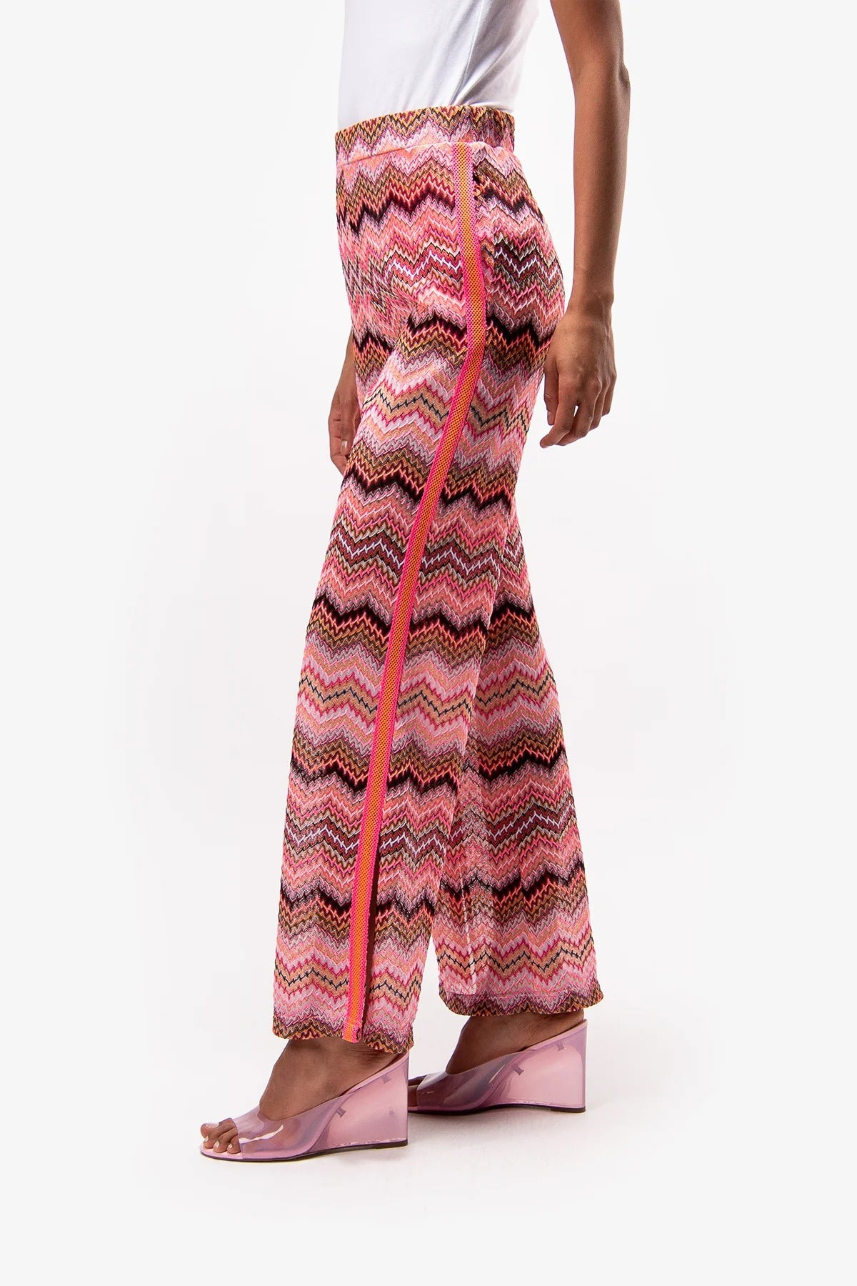 Pants with Zigzag Pattern