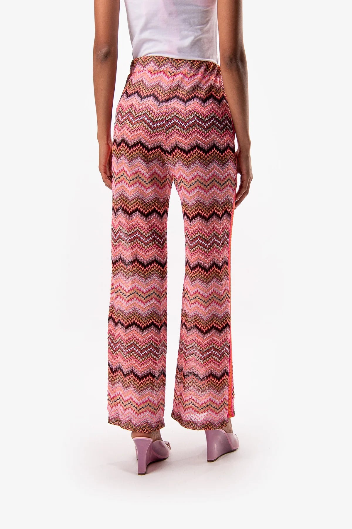 Pants with Zigzag Pattern