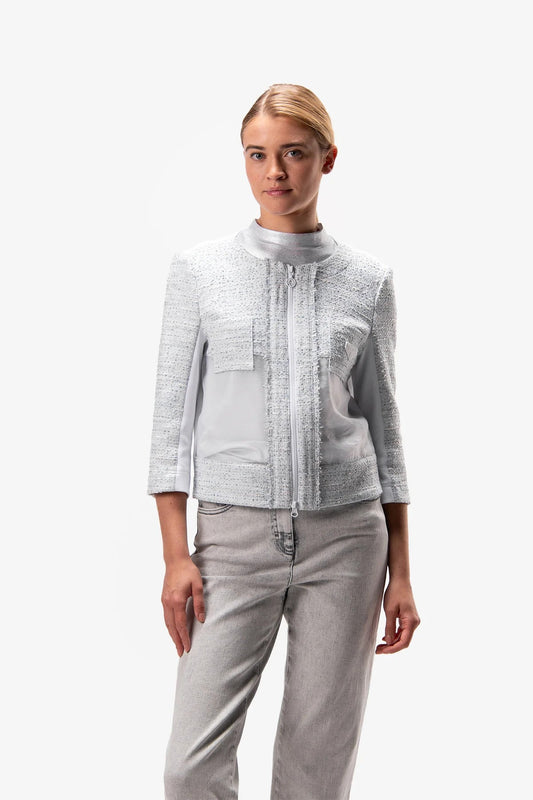 Fashionable Short Jacket in Chanel Style