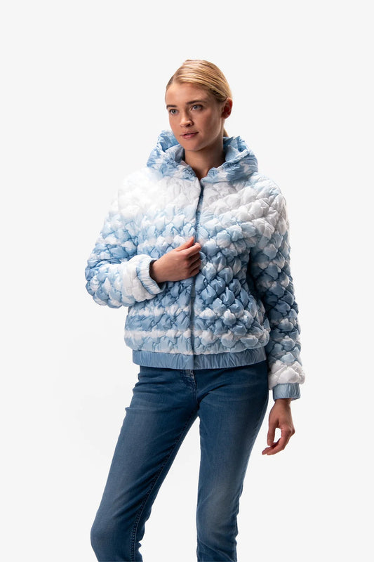 Eye-catching Jacket with A 3D Look